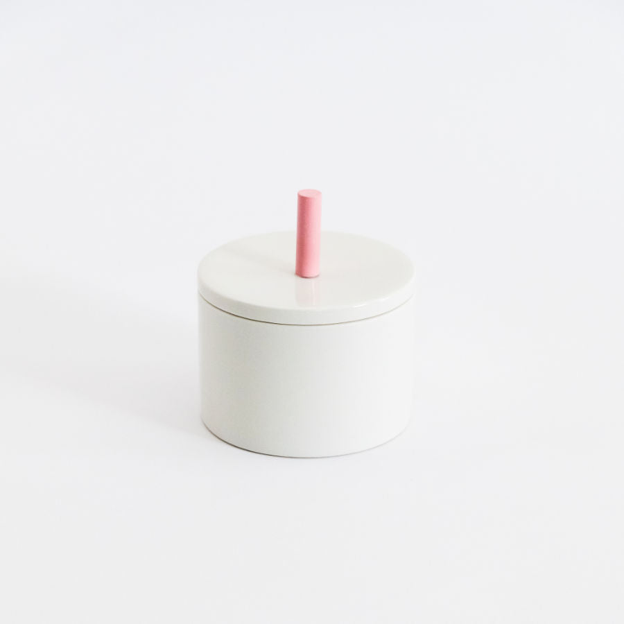 Porzellandose PIN in rosa von feinesweißes × kolor