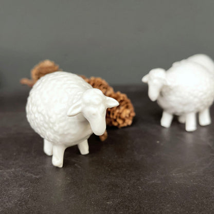 Mini Porzellan Schaf von feinesweißes Berlin